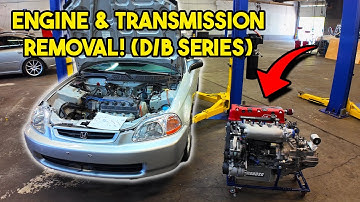 How to Remove a Civic Engine – Step-by-Step DIY (D/B Series)