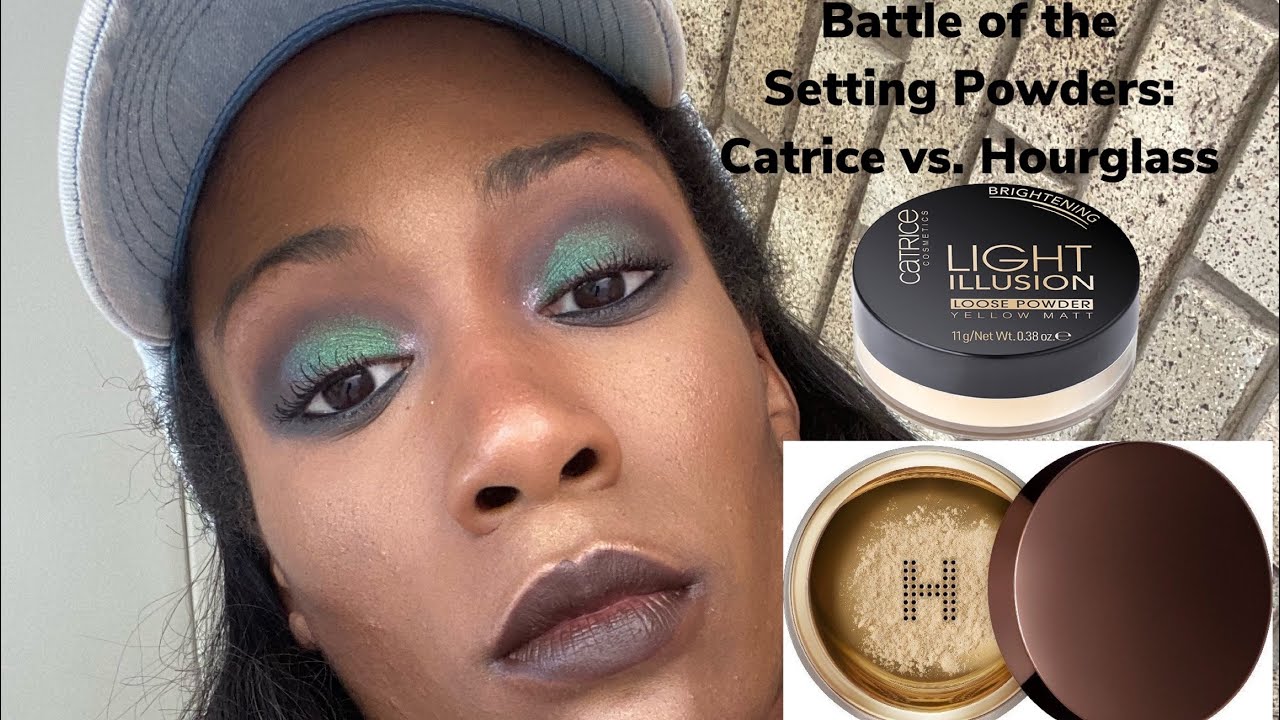 Battle of the Setting Powders Hourglass Veil Translucent Powder vs