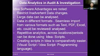 The Power of Data Analytics in Audit & Investigation | Analytics Wednesday Ep 57
