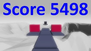 Geometry Run 3D (Gamee) Score 5498 screenshot 1