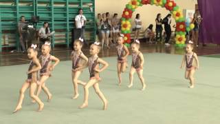 Эстетическая гимнастика. Одесса-2017. групповые упражнения