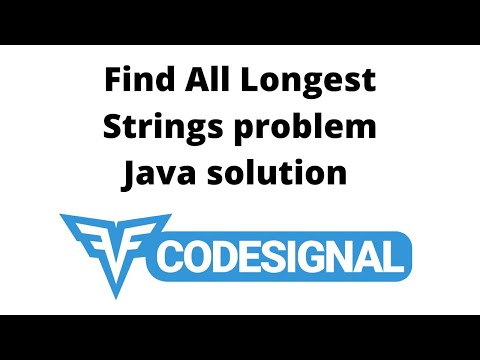 Codesignal Find All