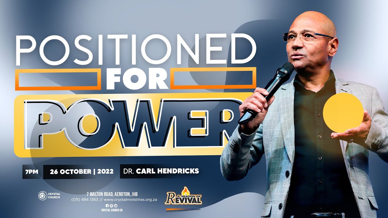 DOCTOR CARL HENDRICKS 26 OCTOBER 2022 REVIVAL WEDNESDAY YouTube