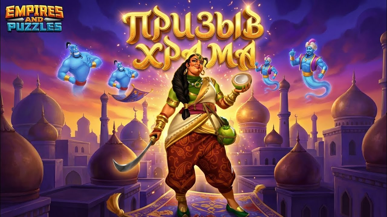 ПРИЗЫВ ХРАМА X20 🤔#empiresandpuzzles #империяпазлов #games 