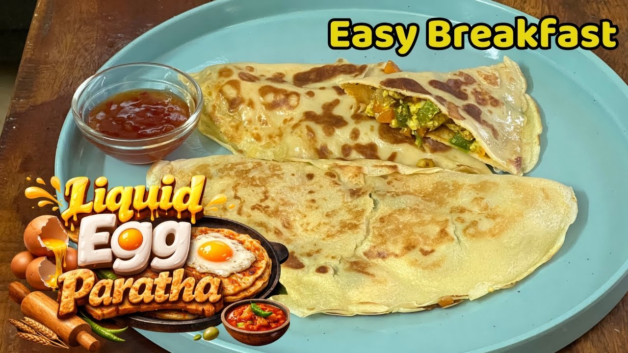  முட்டை பராத்தா 😋| Liquid Egg Paratha | ஒரு முறை செஞ்சா அடிக்கடி செய்விங்க | Easy Breakfast Recipe 
