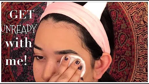 GET UNREADY WITH ME! || NIGHT TIME SKIN CARE ROUTINE