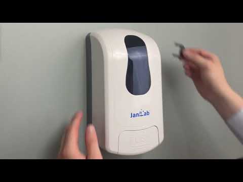 Dispensador De Jabón Manual Instalación Y Cambio De Cartucho 