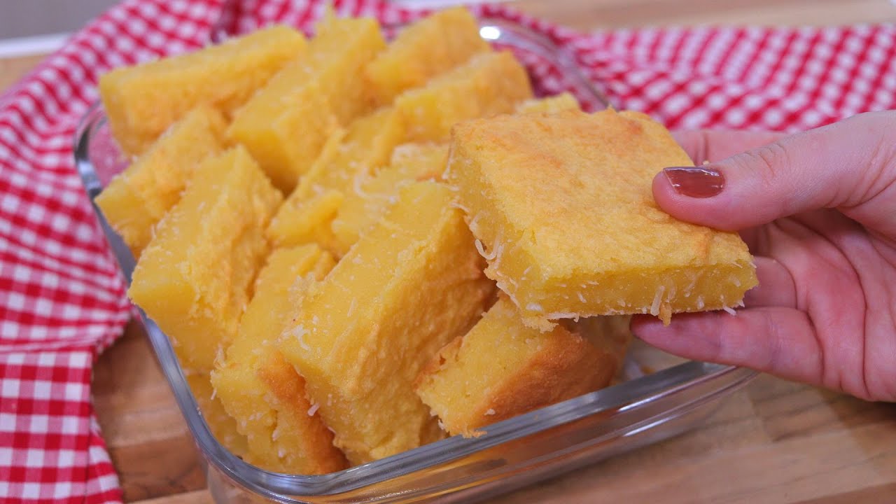 BOLO DE MANDIOCA COM COCO SUPER FÁCIL E CREMOSO | BOLO MANÉ PELADO TRADICIONAL