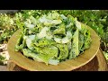 Super Delicious Lettuce Salad Recipe / ASMR food
