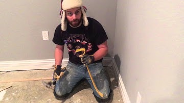 How To Remove Carpet Tack Strip From Concrete