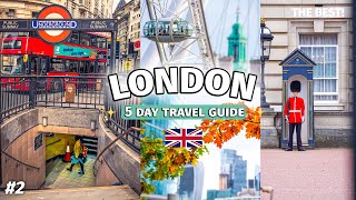🇬🇧 Welcome to London: Your ULTIMATE 5-Day Itinerary for 2024! 🌟 (Morning, Afternoon & Evening Plans)