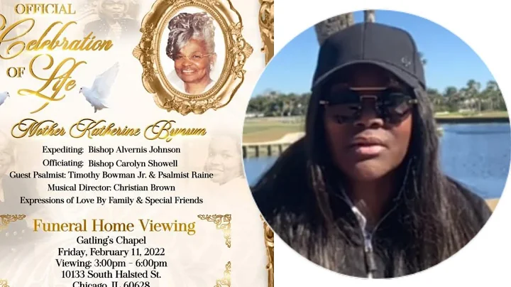 Dr. Juanita Bynum grieves her mother,talks about f...