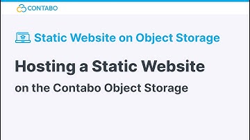 How to: Host a Static Website on Contabo Object Storage