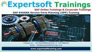 SAP S4HANA Service Parts Planning (SPP) Training | SAP S4HANA eSPP Training | SAP SPP Training
