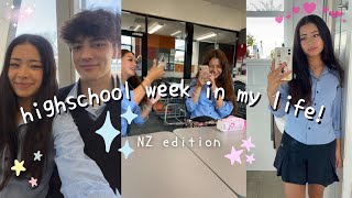 Nz High School Days In My Life ୨୧ Hanging Wfriends Going Out Studying Not