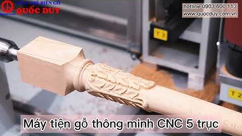 Máy tiện gỗ CNC 5 trục