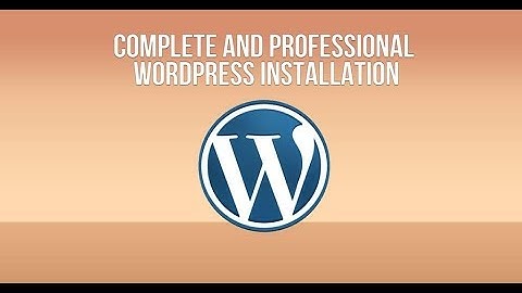 How to Install Wordpress Online on Web Server Using Cpanel