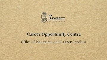 🎓 RV University | Placement Office Walkthrough