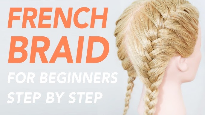 The easy way to French plait your child's hair before they go back