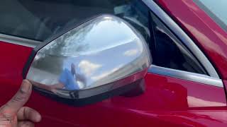 Vinyl wrapping a side mirror for beginners