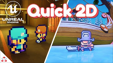 Make 2D Unreal Engine 5 Games in MINUTES!