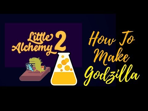 Little Alchemy 2-How To Make Godzilla or Kaiju Cheats & Hints