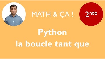 Python:  la boucle tant que