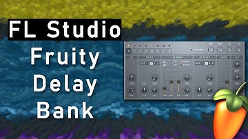 FL Studio Stereo Delay - Fruity Delay Bank Tutorial