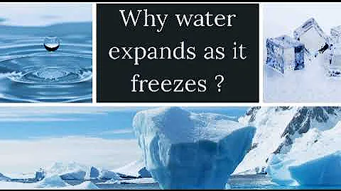 Why water expands as it freezes? | podcast