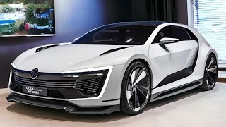 New 2024 Volkswagen Golf Gte Sport Concept Future Hybrid Exterior And Interior In Deep Detail