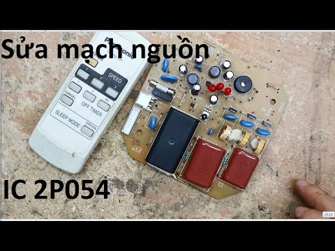 Video Sửa quạt trần Panasonic 4 cánh hỏng nguồn - youtube