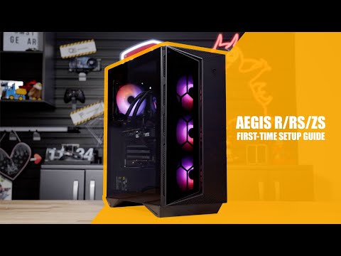 Aegis R/RS/ZS Series First-Time Setup Guide | MSI Made-in-America Desktops