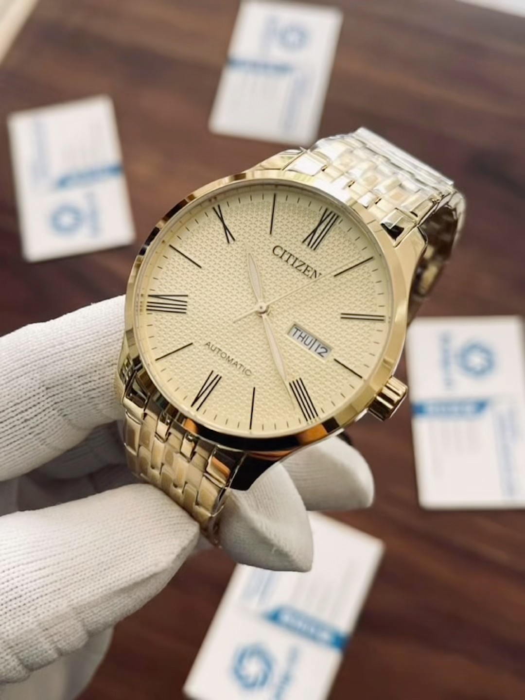 Citizen Automatic Men's Watch NH8352-53P - YouTube