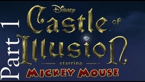 Castle of Illusion - Part 1 - Intro & Enchanted Forest Act 1