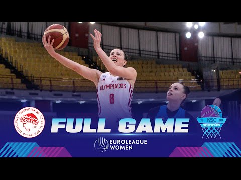 LIVE - Olympiacos SFP v Atomeromu KSC Szekszard | EuroLeague Women 2022-23