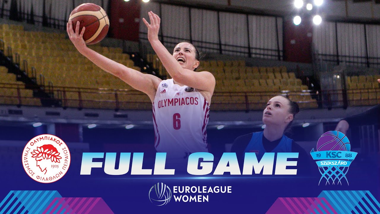 Olympiacos SFP v Atomeromu KSC Szekszard Full Basketball Game EuroLeague Women 2022-23