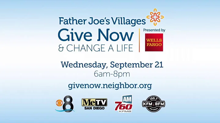 Give Now & Change A Life Promo - Ed Witt