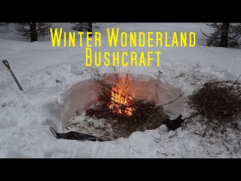 Winter Wonderland Bushcraft.