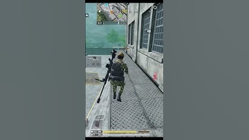 Wallbangs with Sniper - Call of Duty Mobile Battle Royale #shorts #codm #callofdutymobile