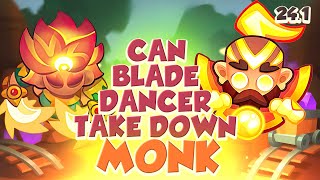 Blade Dancer Take On MONK with 219 Stacks! PVP Rush Royale screenshot 3