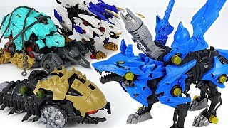 Zoids Wild ZW16 beast Hunter Wolf, Wild Liger VS ZW17 Catalga, dinosaur Death Rex! #DuDuPopTOY