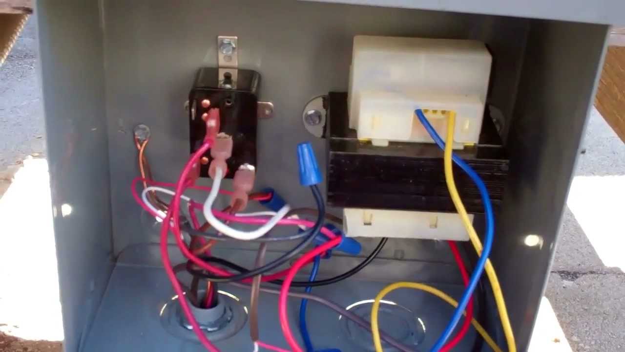 HVAC Solving contactor issues with a relay - YouTube wiring a 240v transformer 