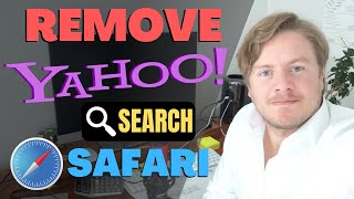 how to remove yahoo search from safari