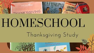 Homeschool Thanksgiving Study