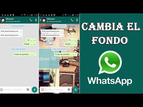 como cambiar el fondo de pantalla de whatsapp