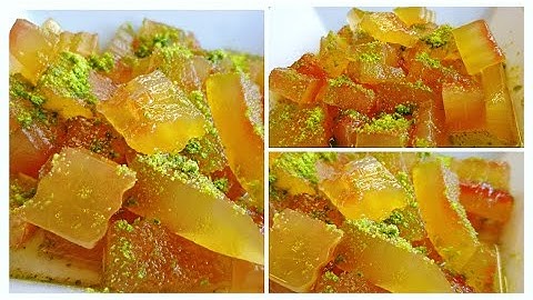 مربى قشر البطيخ - watermelon peel jam
