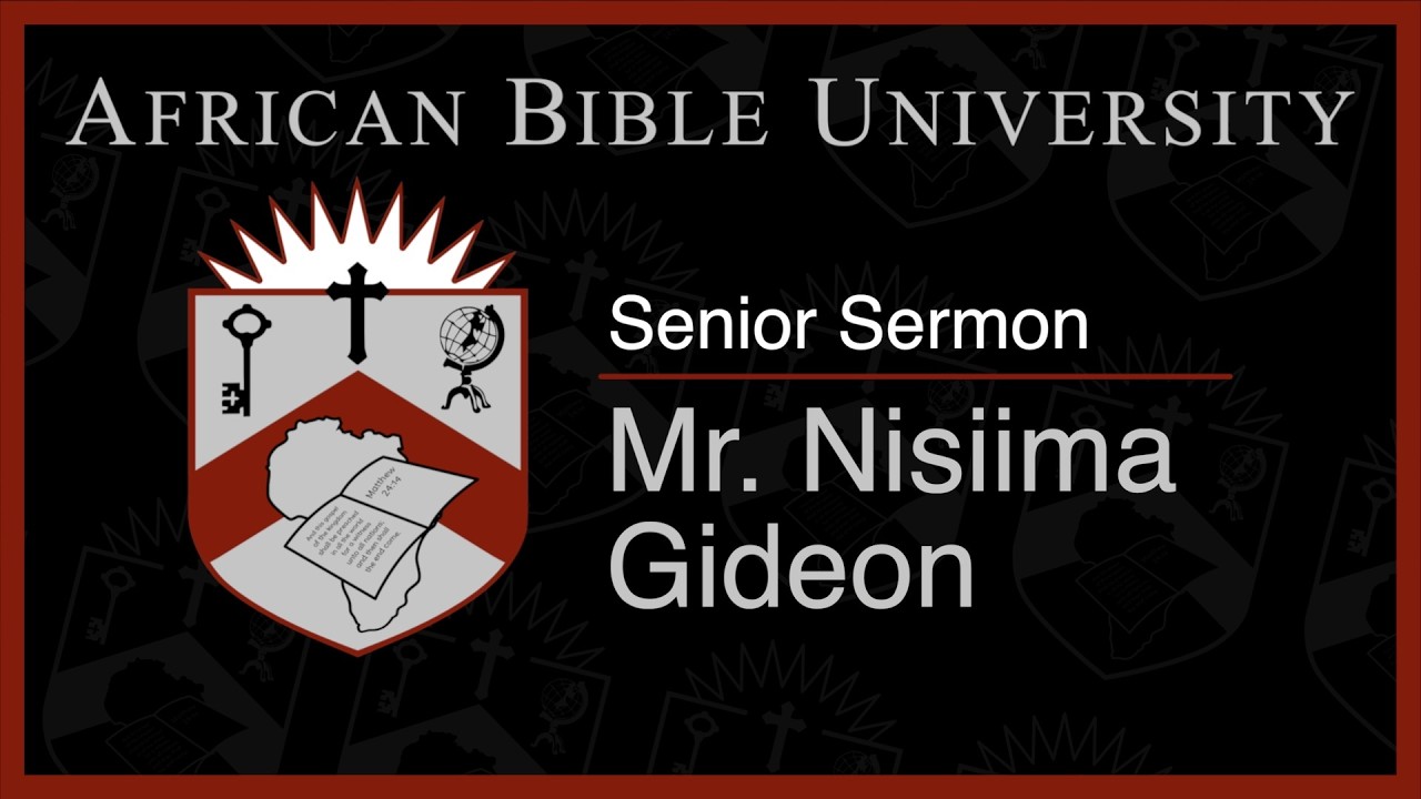 ABU Chapel:  19 February 2026: Nehemiah 2:1–20