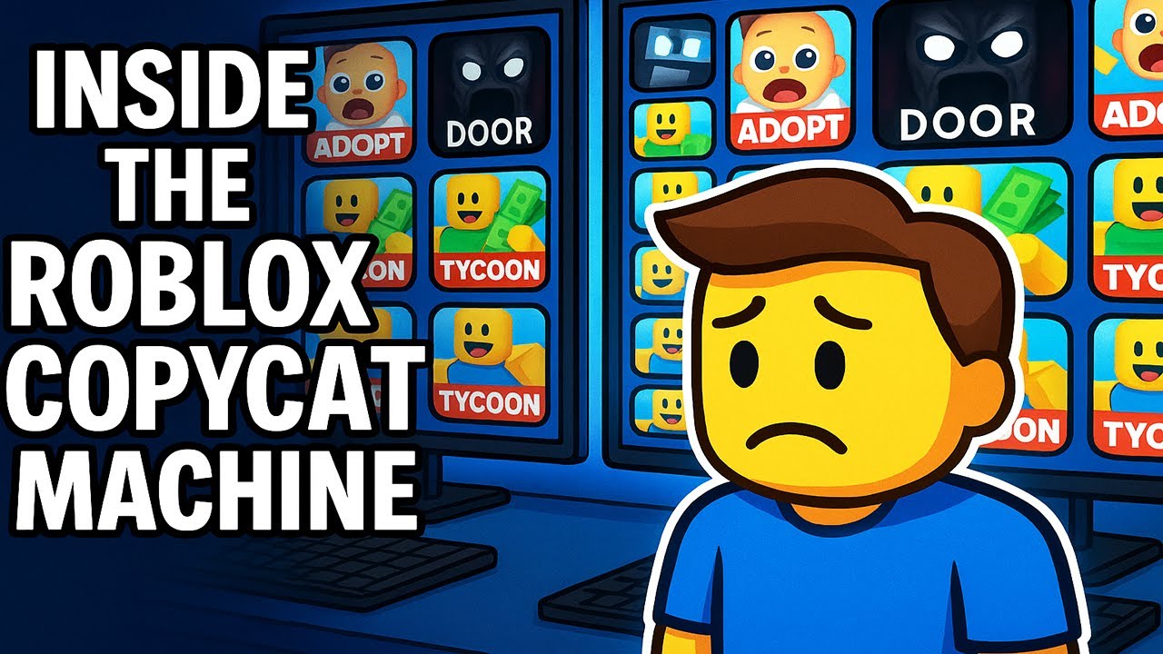 Inside The Roblox Copycat Machine YouTube 