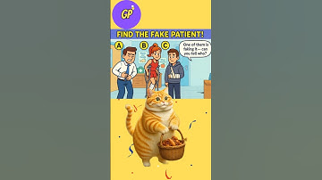 Who’s Pretending to Be Sick?  Fake Patient Riddle! #riddles #quiz #puzzle #shorts #brainteasers