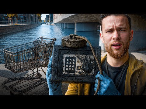 Diese Schätze haben wir beim Magnetfischen gefunden..